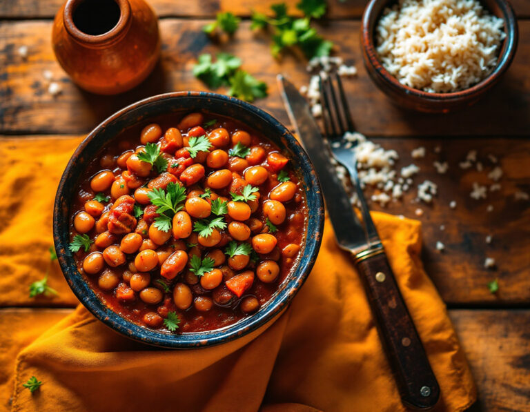Receta de Estofado Nepalés de Alubias – Rajma Ko Tarkari