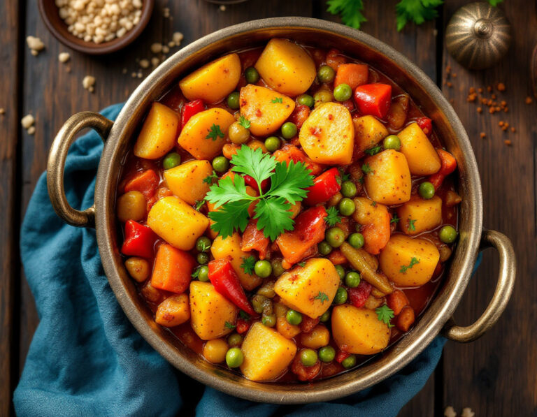 Receta de Tarkari Nepalés – Curry de Verduras Auténtico