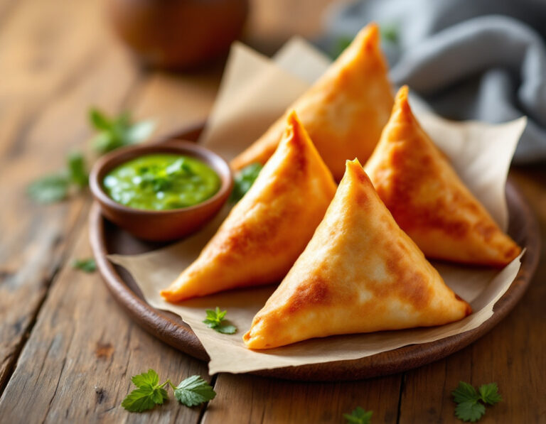Samosas Pakistaníes Auténticas – Crujientes y Especiadas