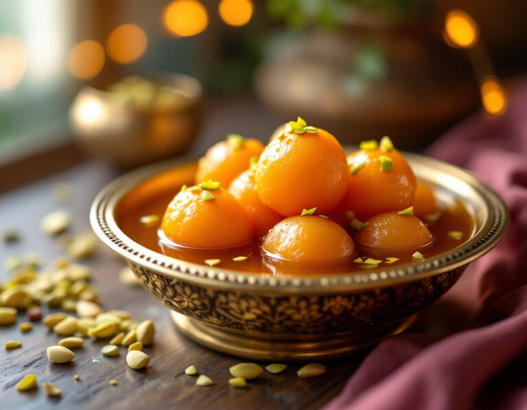 Receta Pakistaní de Bolitas en Almíbar – Gulab Jamun