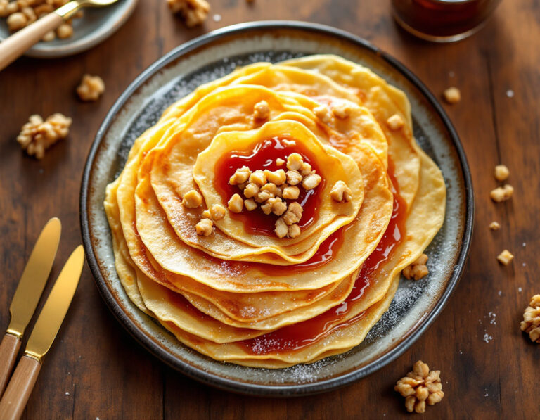 Receta de Palacinke de Montenegro – Crepes Tradicionales
