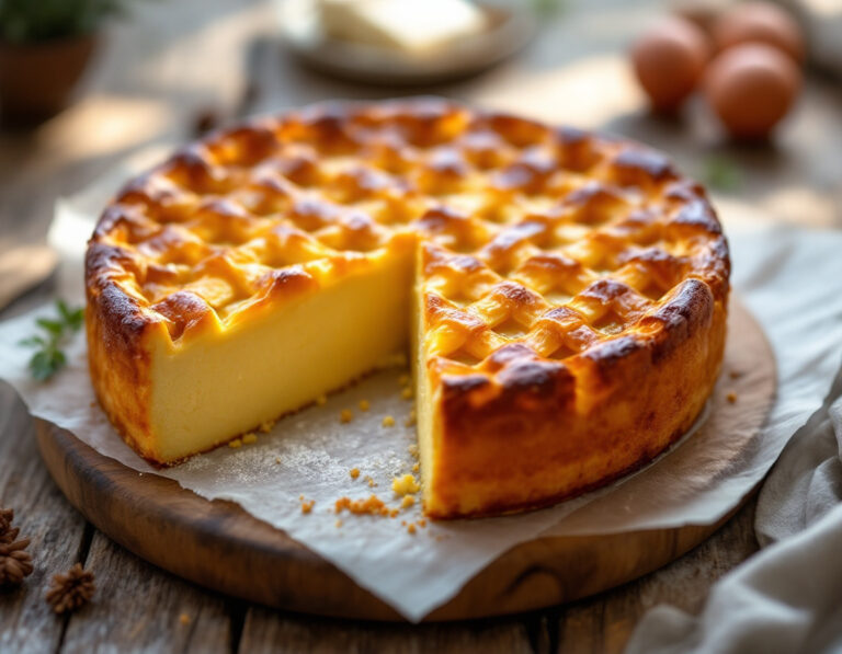 Pasca – Tarta Rumana de Queso para Pascua