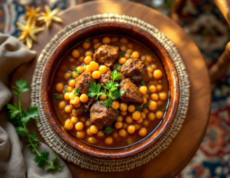 Estofado Persa de Garbanzos – Receta Auténtica