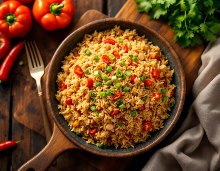 Arroz Chaufa de Pollo – Receta de Arroz Frito Peruano-Chino