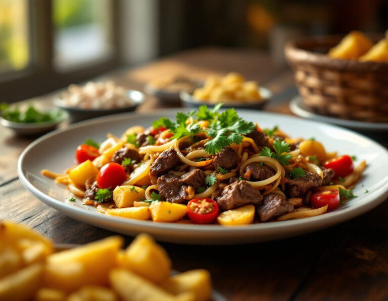 Peruvian Beef Stir-Fry Recipe – Lomo Saltado Style