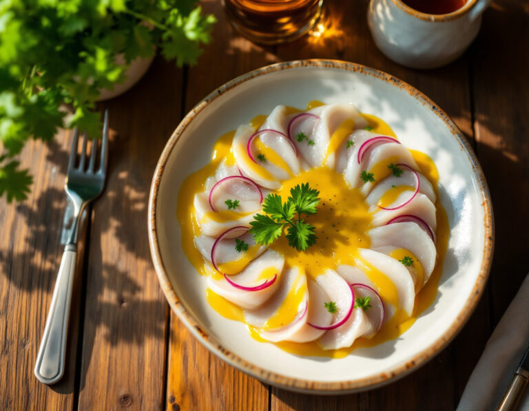 Receta de Sashimi Peruano – Tiradito de Pescado