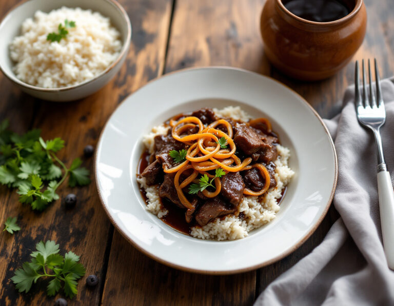 Receta Auténtica de Bistek Tagalog – Bistec Filipino
