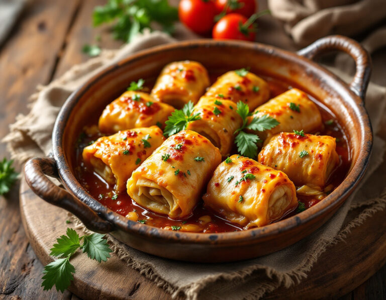 Posna Sarma – Rollitos de Col Tradicionales Macedonios