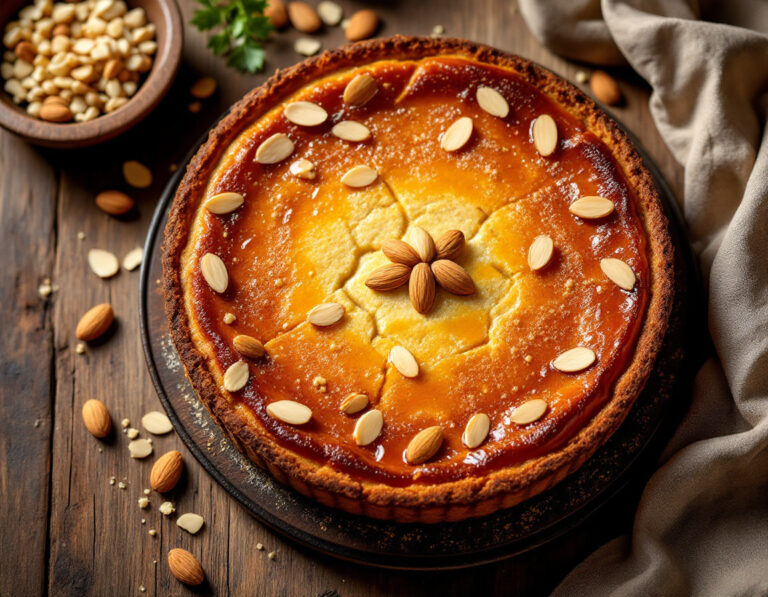 Ravanija – Postre macedonio de sémola con almíbar