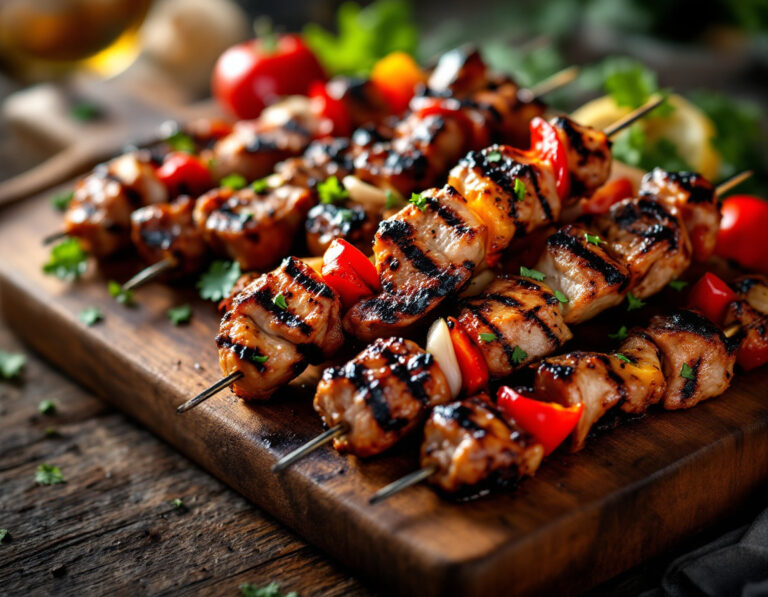 Receta de Ražnjići – Pinchos Croatas de Carne a la Parrilla