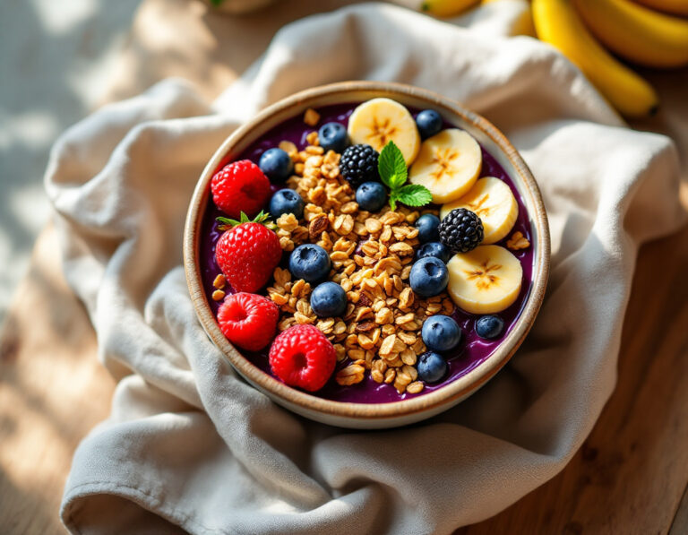 Acai Bowl Recipe - Brazilian Original (15 Min)