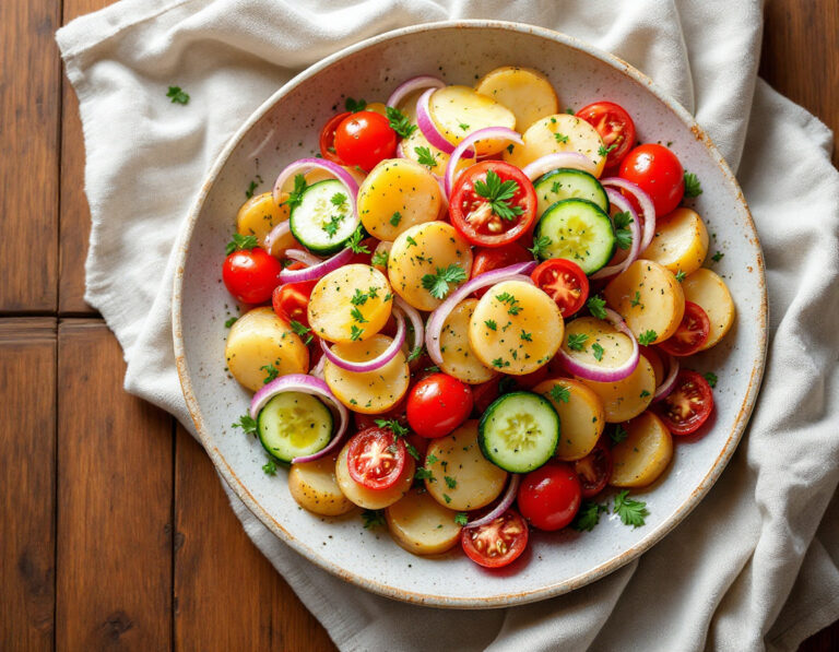 Greek Patatosalata – Creamy Potato Salad Recipe