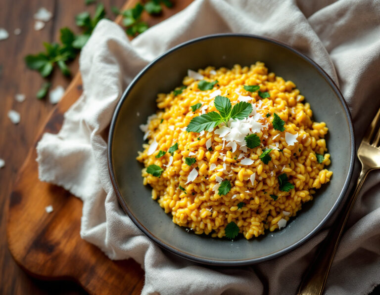 Egyptian Coconut Curry Risotto Recipe | Ruz bil Laban
