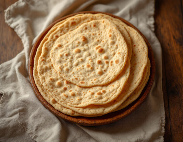 Ethiopian Flatbread Injera with Teff Flour Recipe