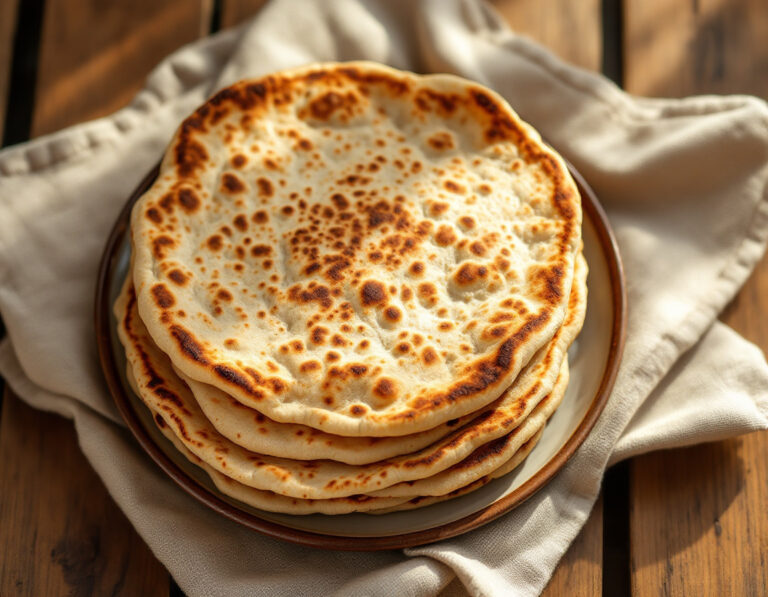 African Whole Wheat Flatbread Recipe