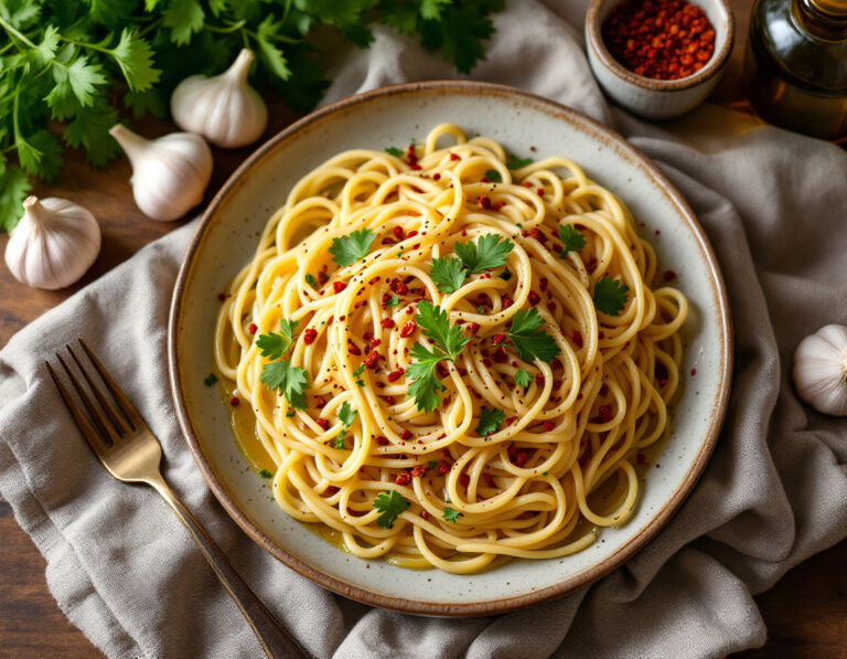 Aglio Olio Recipe – Classic Italian Pasta in 15 Minutes