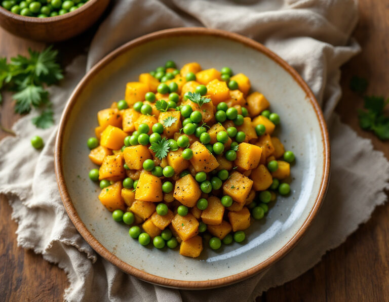 Aloo Matar Recipe – Indian Potato and Pea Curry