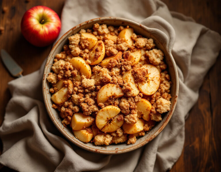 American Apple Brown Betty Casserole – Authentic Recipe