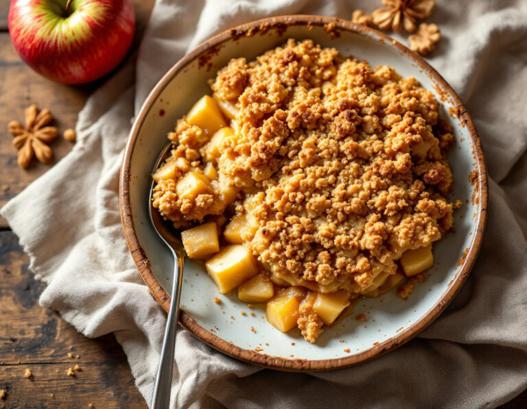 Apple Crumble 2.0 Recipe – Modern British Twist
