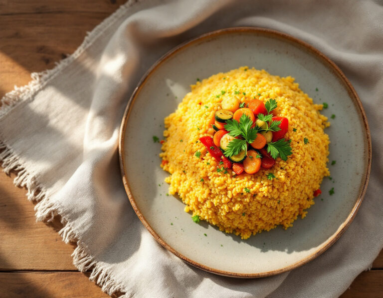 Moroccan Couscous Casserole – Spiced Recipe