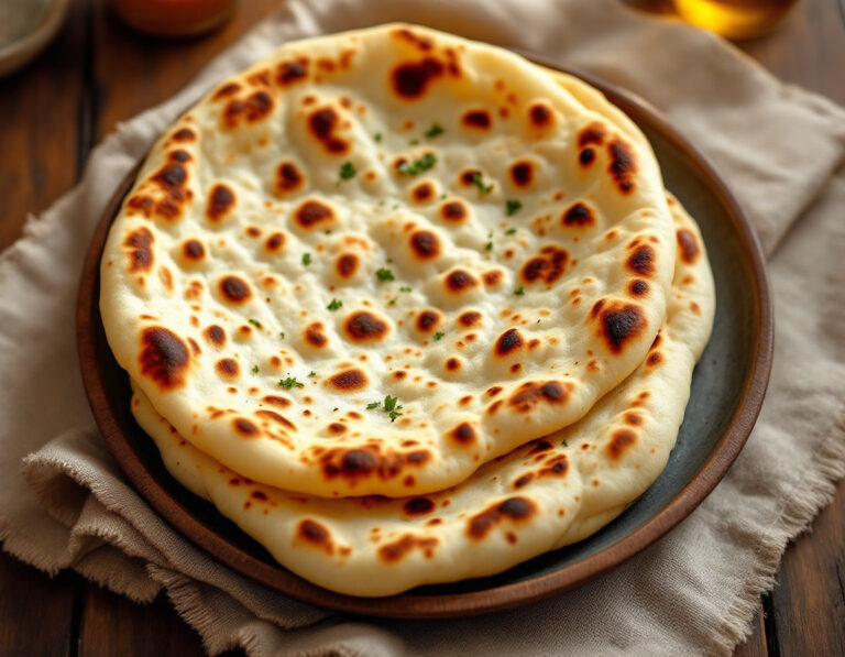 Indian Naan Bread Recipe – Easy & Authentic