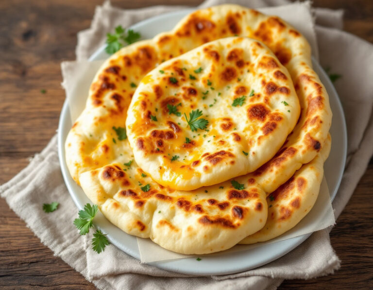 Cheese Naan Recipe – Authentic Indian Flatbread