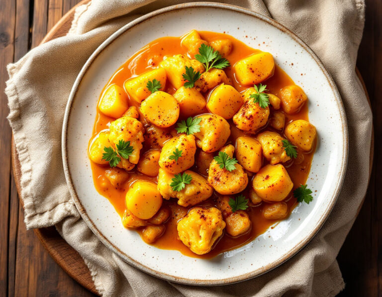 Potato Cauliflower Curry Recipe – Authentic Indian
