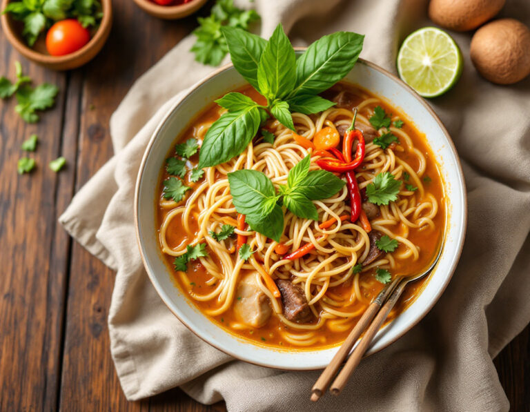Khao Soi Recipe – Northern Thai Curry Noodle Soup