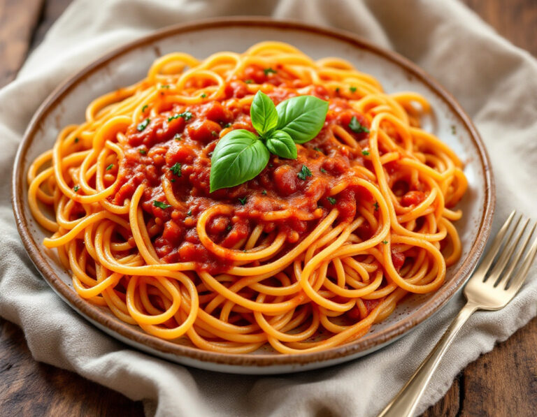 Classic Spaghetti Recipe – Simple & Authentic
