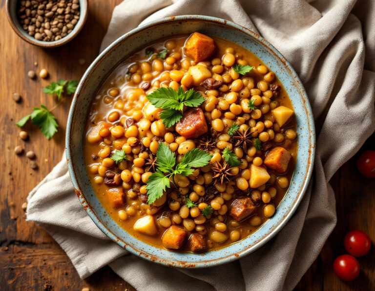 African Coconut Lentil Recipe – Creamy & Spiced