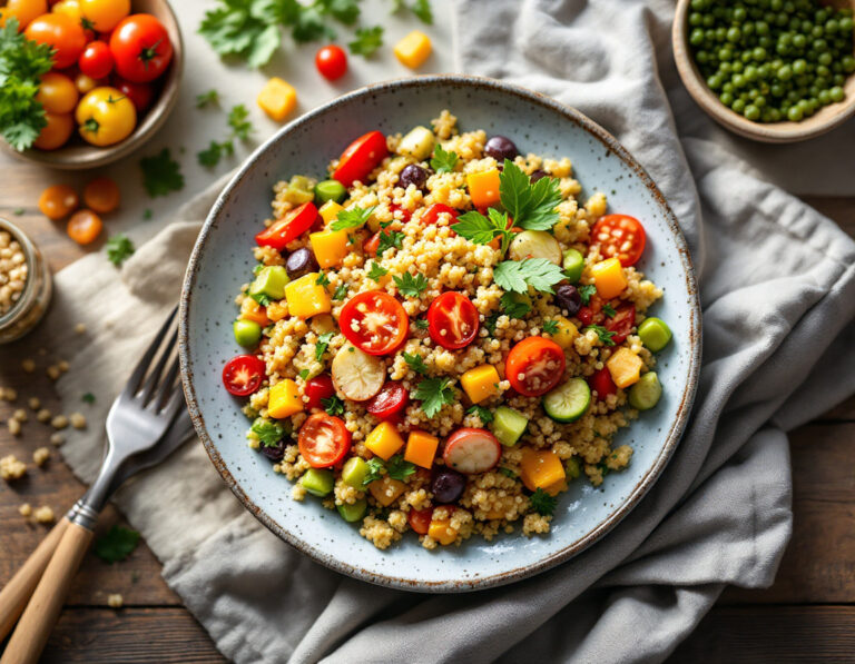 Cool Fitness Couscous Salad | Refreshing & Healthy