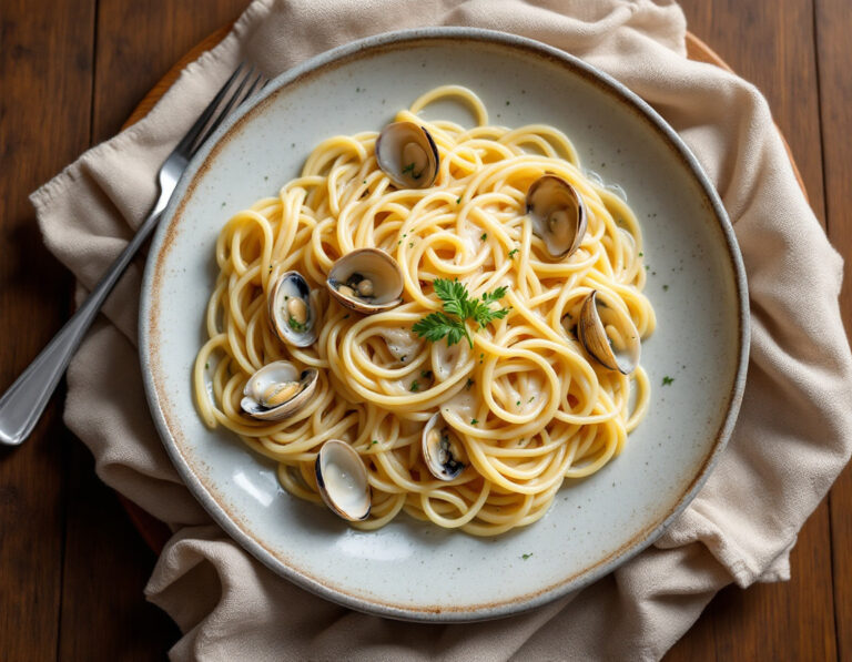 Linguine alle Vongole Recipe – Italian Clam Pasta