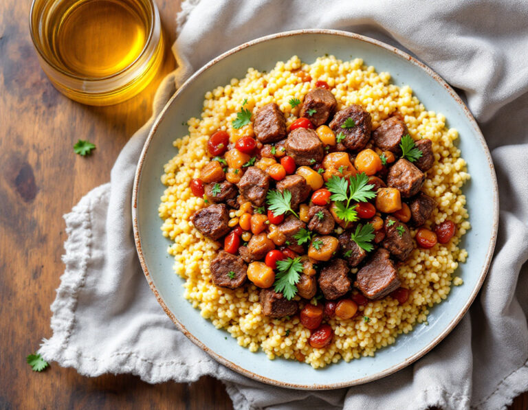 Moroccan Lamb Couscous – Authentic Recipe