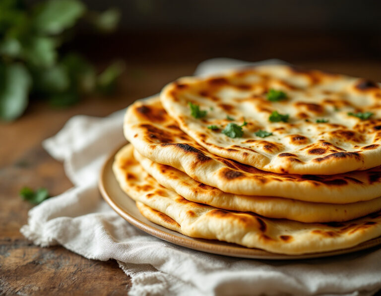 Naan Bread Recipe – Fluffy Homemade Indian Flatbread
