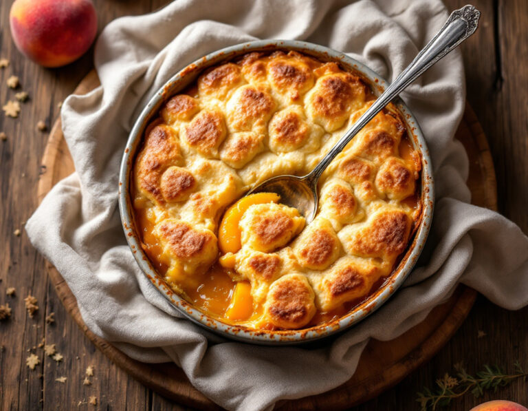 Peach Cobbler Recipe – Classic Southern Peach Dessert