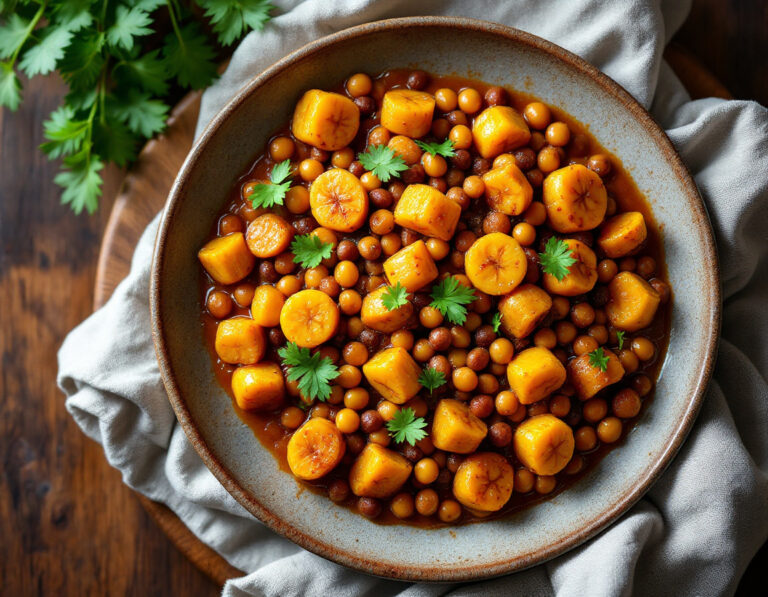 Red Red Recipe: Ghanaian Black-Eyed Pea Curry with Plantains