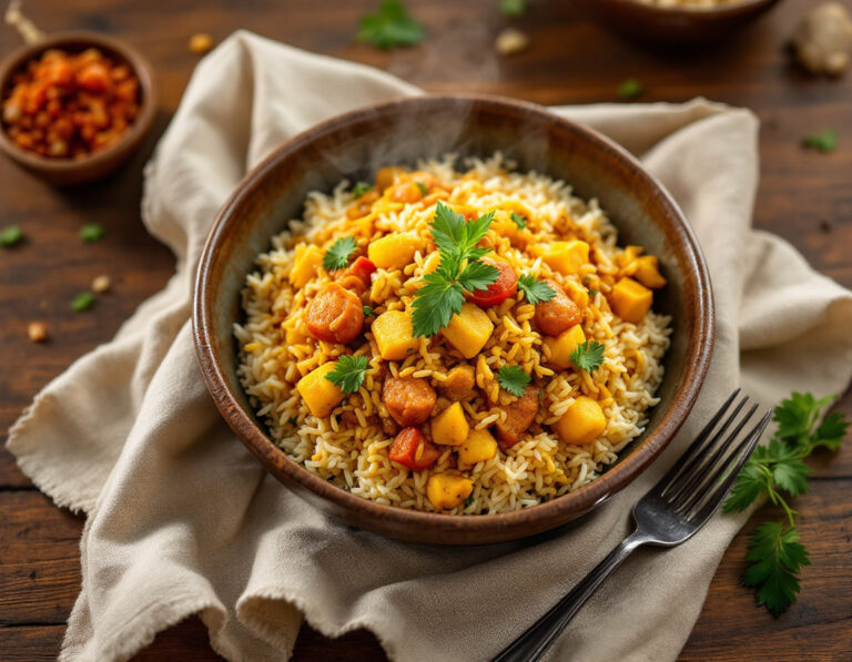 Authentic Sri Lankan Rice Curry – Traditional