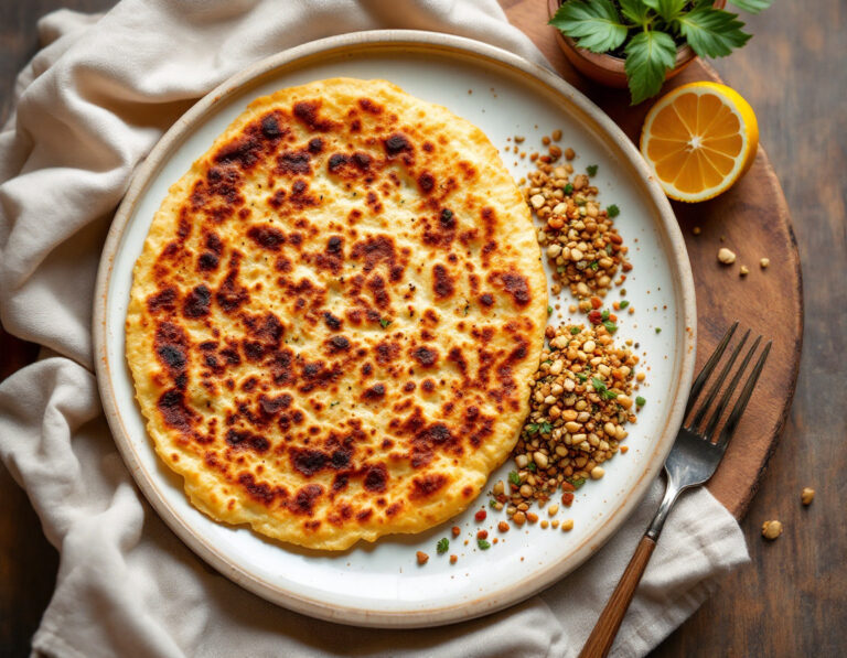 Quick Flatbread with Dukkah Recipe – Egyptian