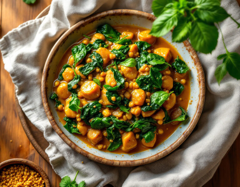 Spinach Curry Recipe – Authentic Palak Curry