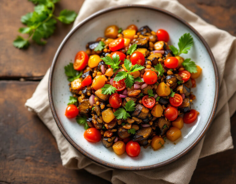 Sri Lankan Eggplant Relish Recipe – Spicy & Easy