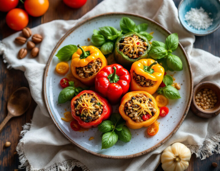 Albanian Stuffed Peppers Recipe – Speca të Mbushura