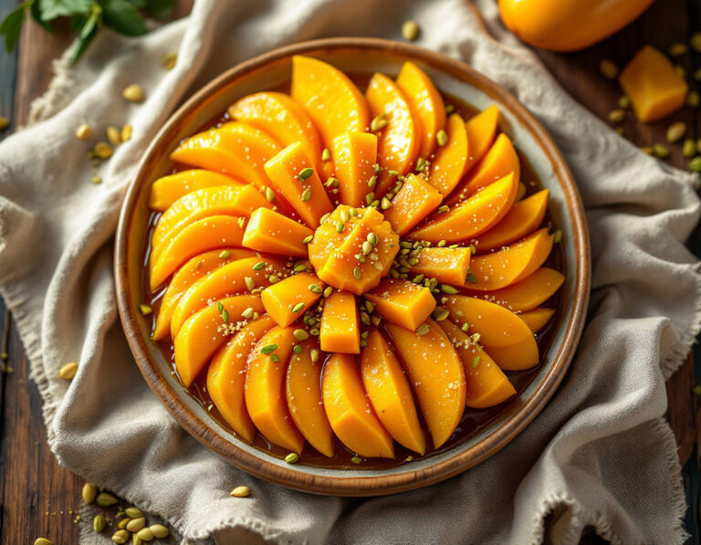 Arabic Mango Dessert Recipe – Mango Muhallabia
