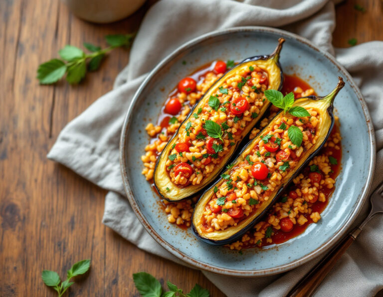 Turkish Stuffed Eggplant Recipe – Karnıyarık Original