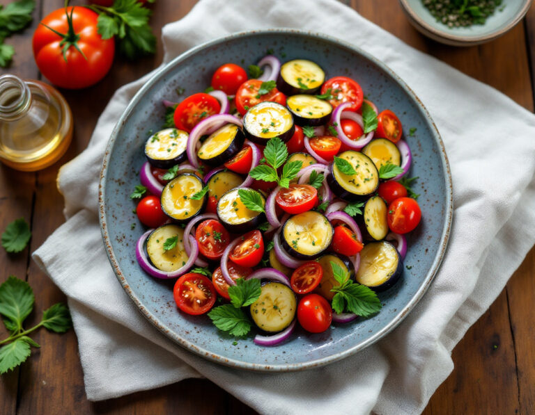 Romanian Eggplant Salad Recipe – Salată de icre negre