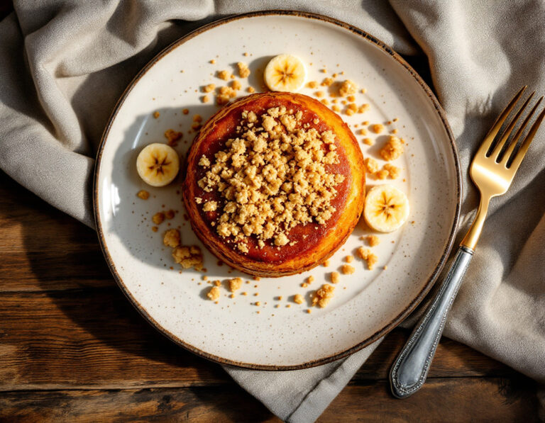 Bolo de Banana com Farofa – Brazilian Banana Crumb Cake Recipe