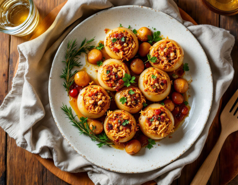 Bosnian Stuffed Onions Recipe – Punjene Luketine