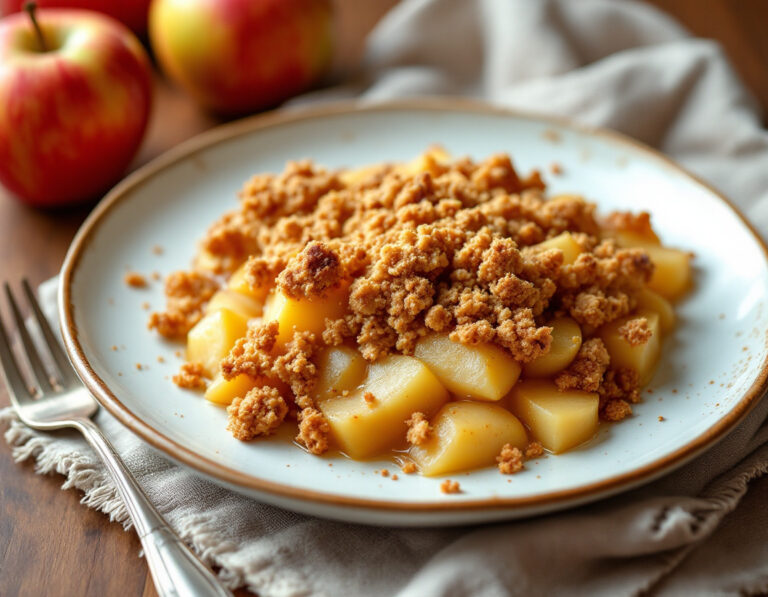 Brazilian Crispy Apple Crumble Recipe