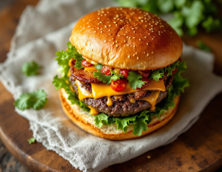 Perfect Burger Recipe – Homemade in 30 Minutes