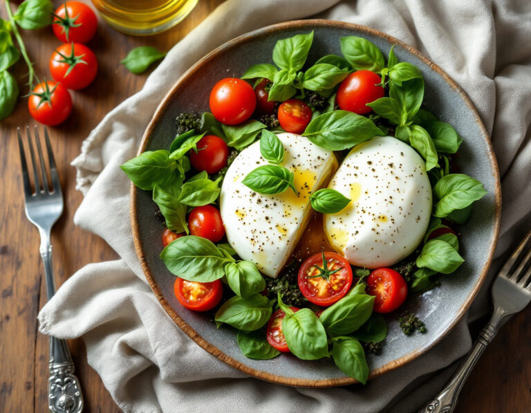 Burrata Salad Recipe – Italian Summer Salad
