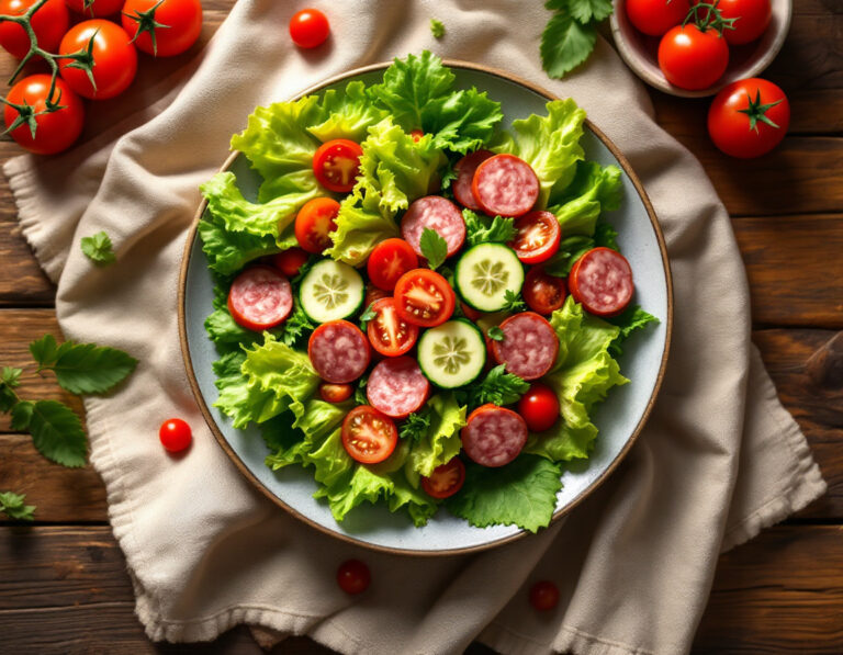 Cervelat Salad Recipe – Swiss Sausage and Cheese Salad